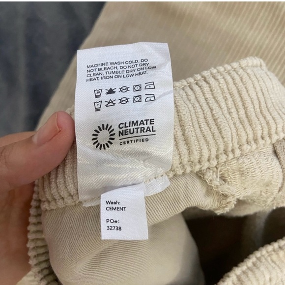 Reformation Wilder Painter High Rise Wide Leg Corduroy Pants - Picture 4 of 7